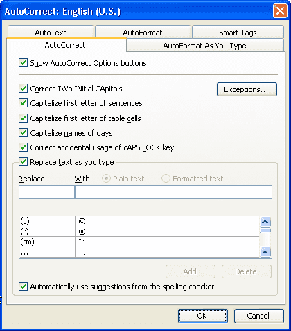 word_autocorrect april fools joke Word auto-correct April Fools joke