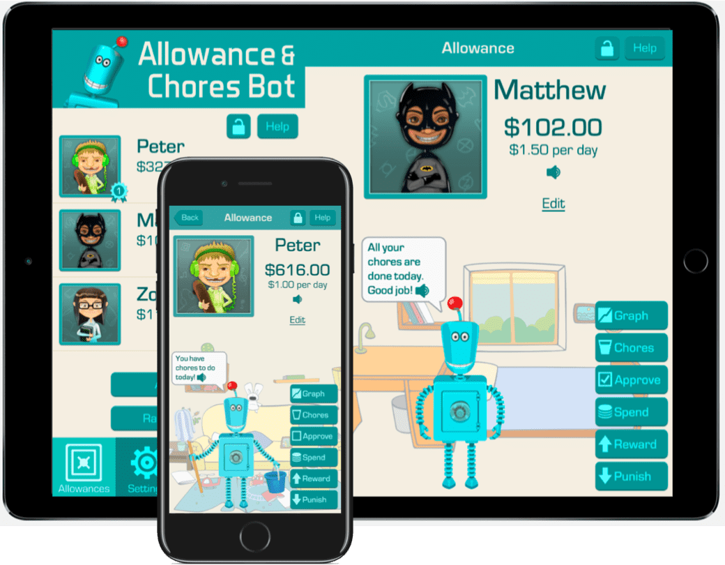 Allowances and Chore Bot