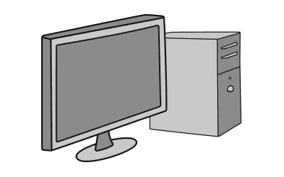 Desktop computer graphic