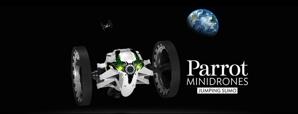 Parrot Mini Drones jumping sumo