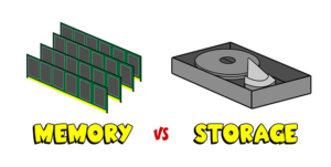 Understanding the Difference Between Memory & Storage