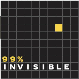 99% invisible podcast logo