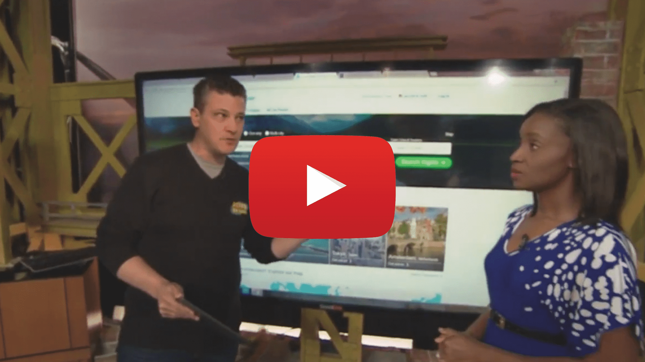 Thumbnail for a new segment about using tech to travel.