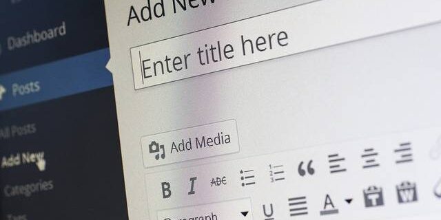 New Post on wordpress