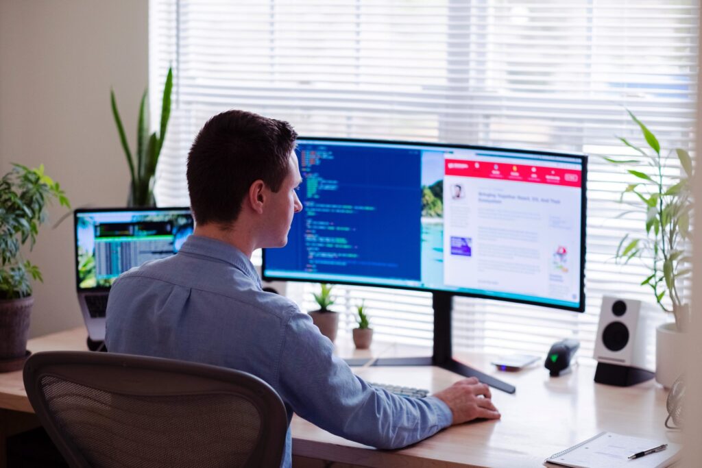 Work from Home: Home Network is set up at home office