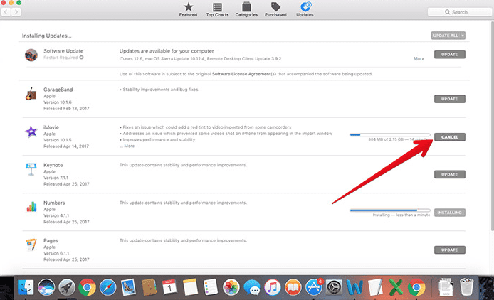 mac app store updates