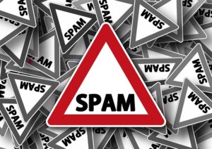 spam is a very common email issues