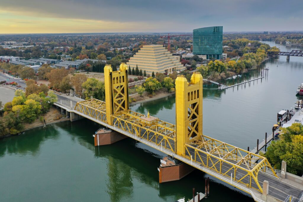 Over head of the Tower Bridge: Is living in Sacramento expensive?
