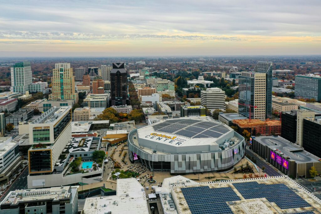 Sacramento E-Waste Recycling Services: Downtown Sacramento Skyline