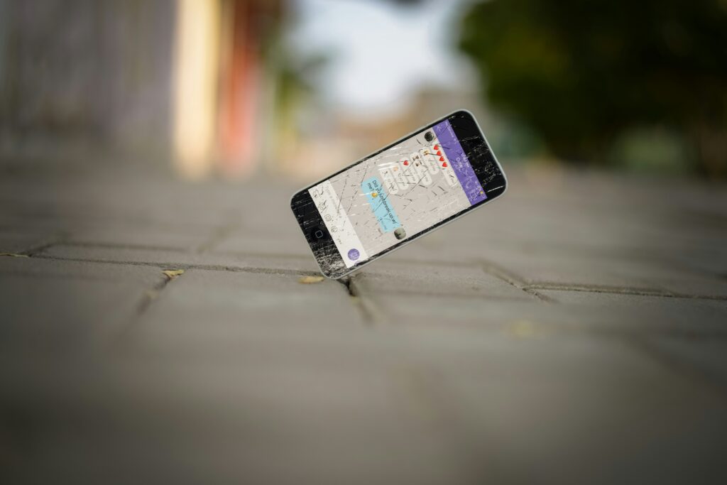 A device dropping that will need phone screen repair near me
