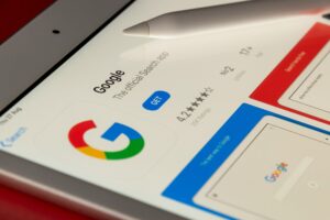 Google Tablet Repair Chico: Google Tablet with pen on desk