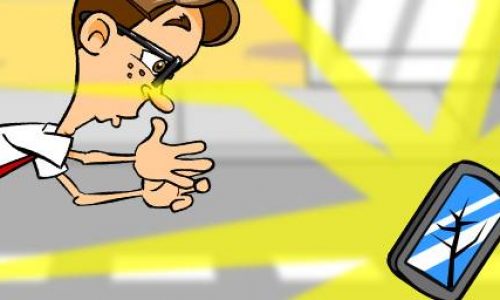 Fix Shattered Smartphone Screen graphic